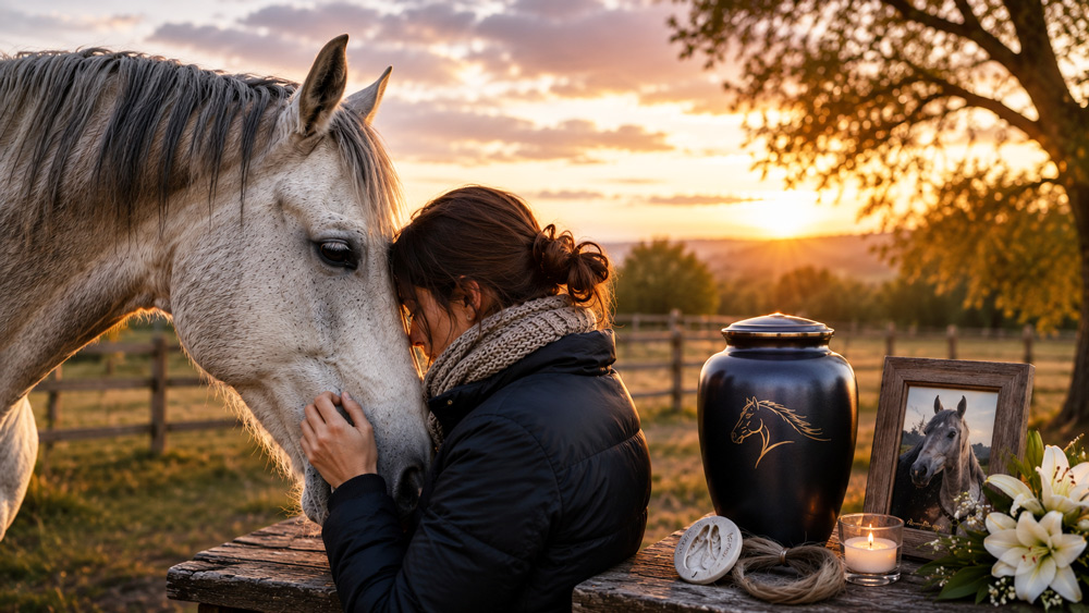 Cremazione singola dei cavalli: un rito moderno tra affetto, dignità e nuove sensibilità sociali